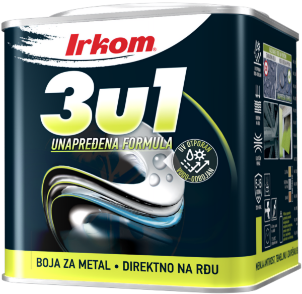 3U1 ANTRACIT RAL 7016 1KG IRKOM