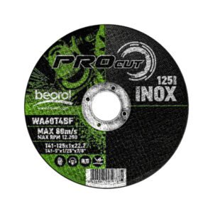 REZNA PLOČA ZA METAL INOX 125X1