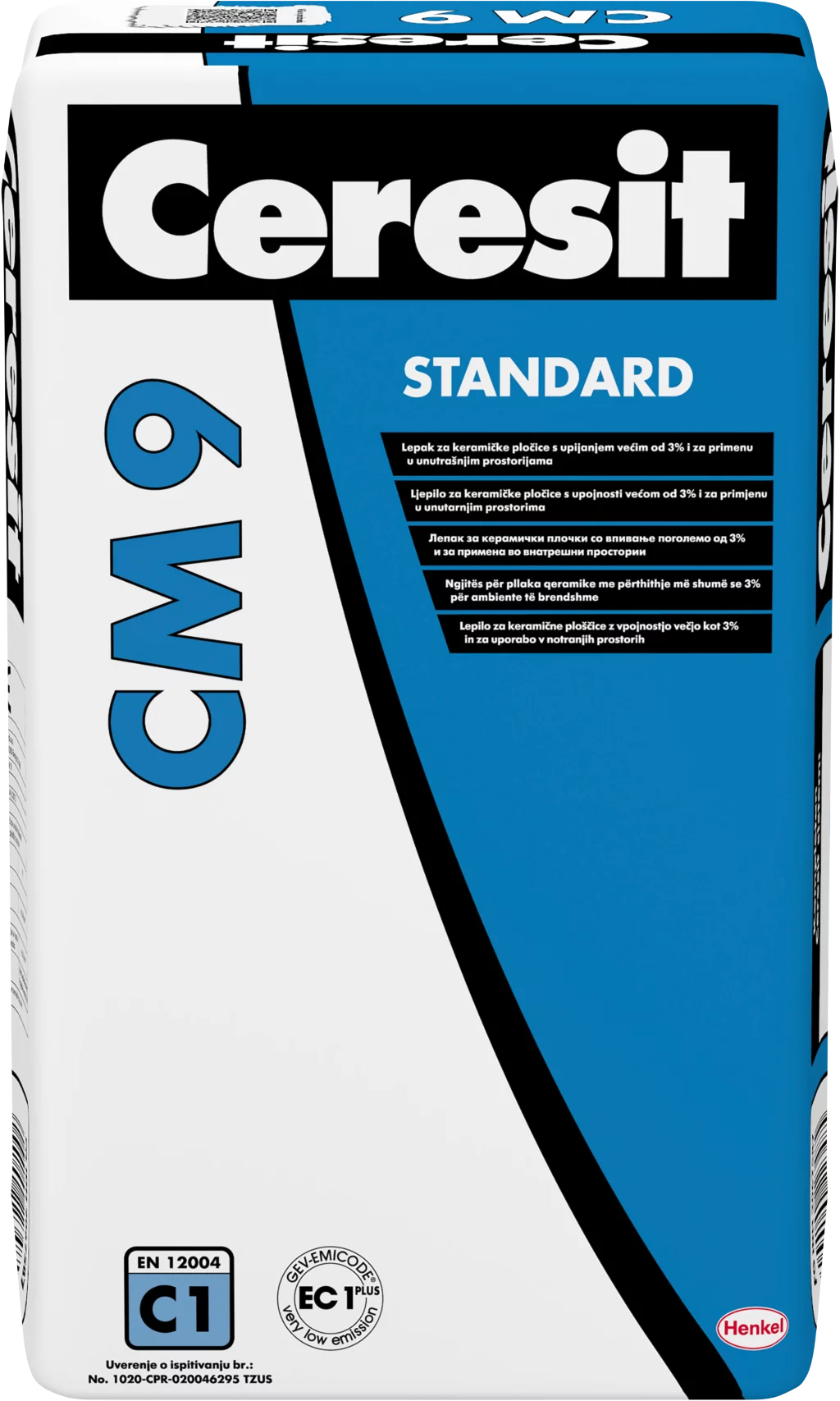 CM 9 LEPAK ZA KER UNUTRA 25KG