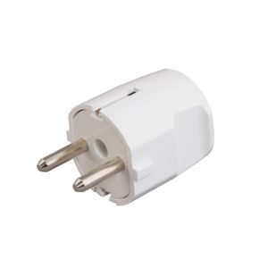 DVOPOLNI UTIKAČ SA UZEMLJ L BELI